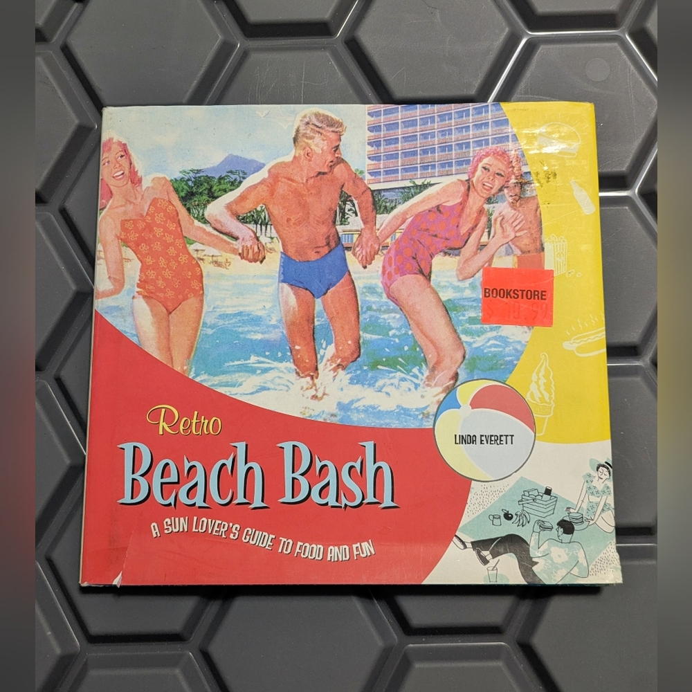 **3/$16 SALE - Retro Beach Bash Book By Linda Everett